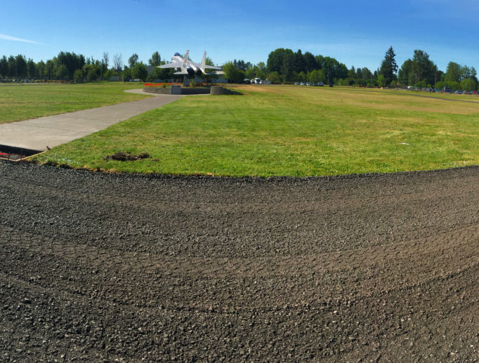 Base Running Track Oregon Air National Guard Portland Oregon