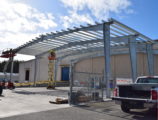 Covered Box Storage Steel Building at NAS Whidbey