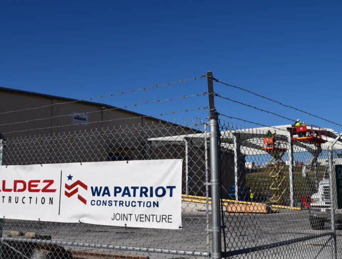 Covered Box Storage Steel Building at NAS Whidbey Island