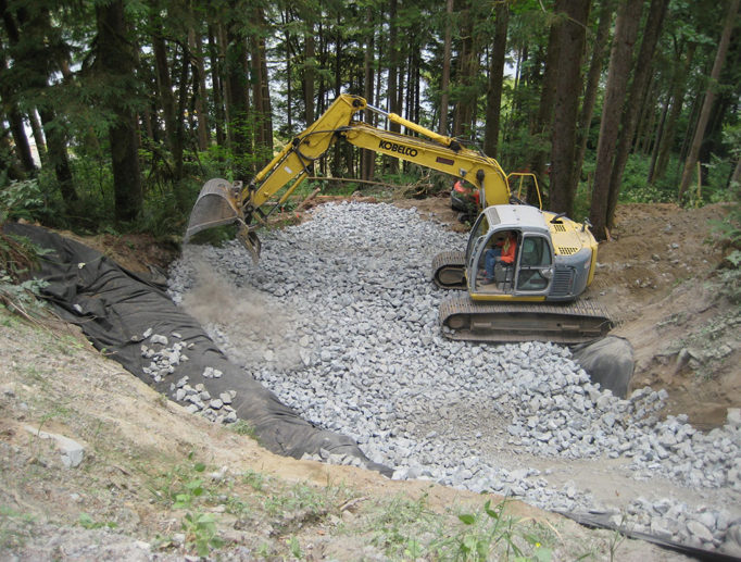 Twin Lakes Slide Repair Naval Radio Station Jim Creek Arlington WA