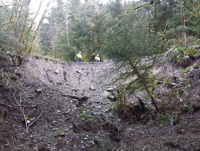 Twin Lakes Slide Repair Naval Radio Station Jim Creek Arlington WA