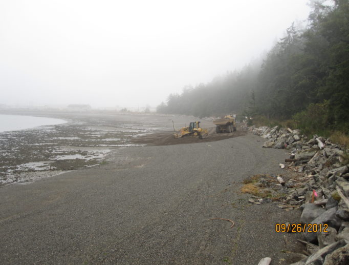 Maylor Beach Restoration Oak Harbor Washington