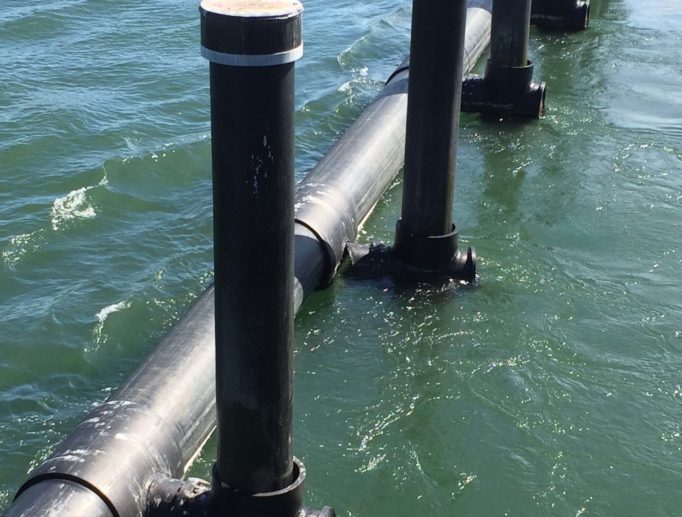 HDPE Debris Deflector at Naval Station Everett